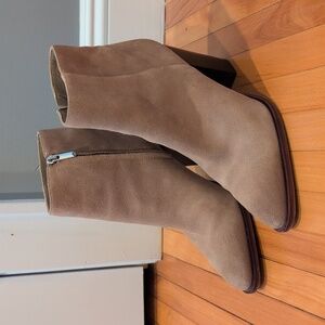 Sam Edelman Blake Booties - Tan Suede